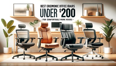 Best Ergonomic Office Chairs Under $200